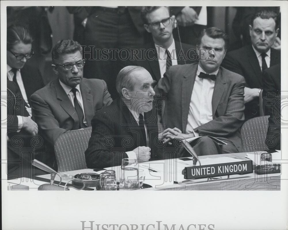 1967 Press Photo Caradon (United Kingdom) at the UN - Historic Images