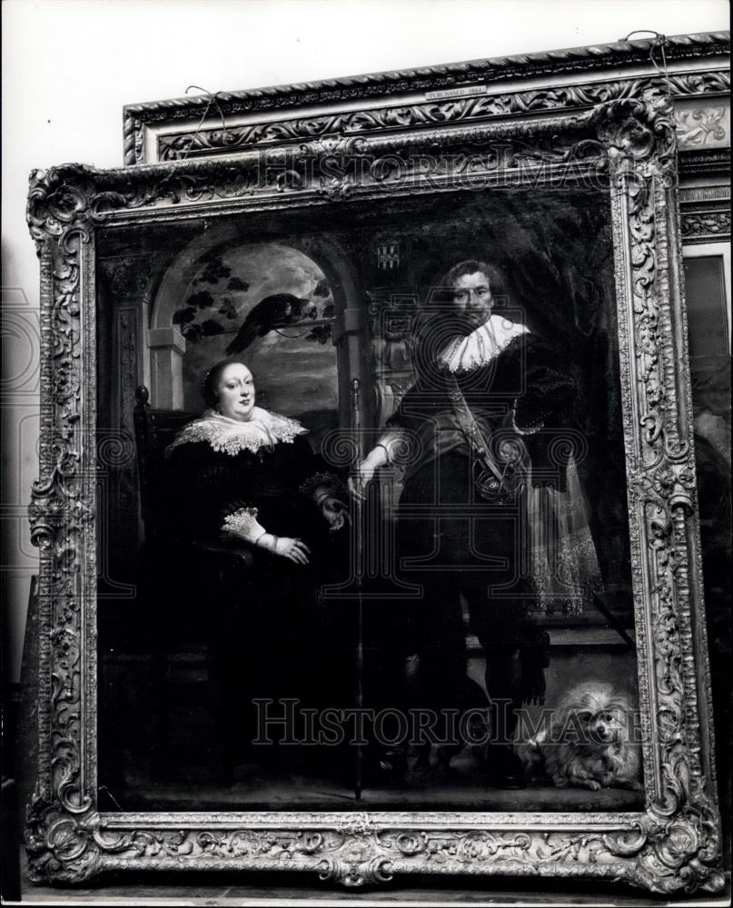 Press Photo &quot;Double Portrait&quot; is said to be worth ÃƒÆÃ¢â¬Å¡ÃƒâšÃÂ£40,000 - Historic Images