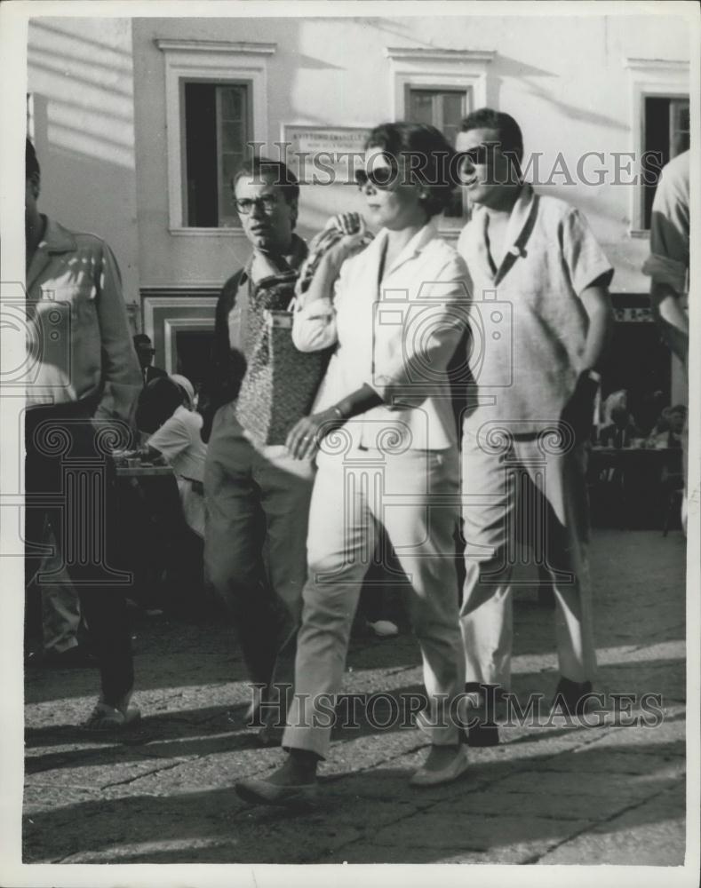 Press Photo Playwright John Osborne &amp; Jocelyn Rickards,artist - Historic Images