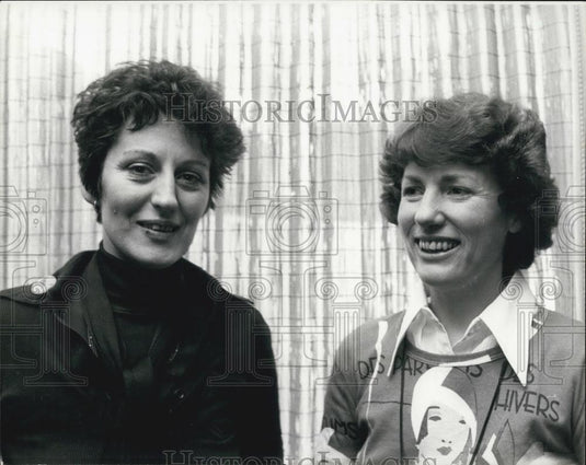1975 Press Photo Elizabeth Reed at International Women's Day Conference - Historic Images