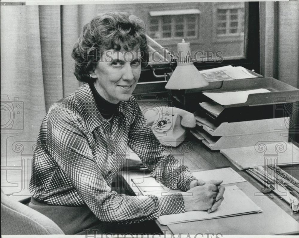 Press Photo Sweden&#39;s first woman detective superintendent - Historic Images