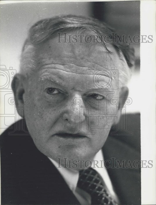 Press Photo Frank Crean MP Australia - Historic Images
