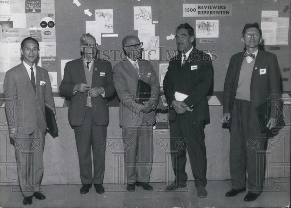 1964 Press Photo International Congress For Applied Mechanic Sciences - Historic Images