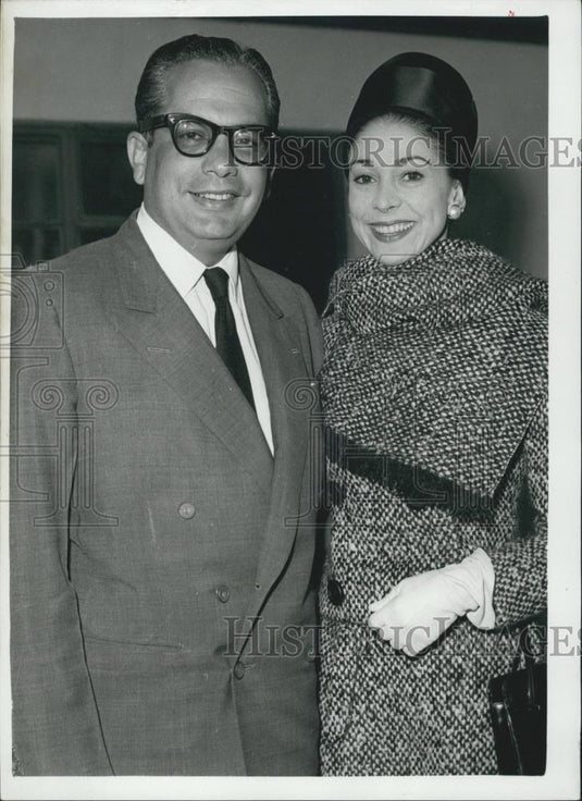 Press Photo Dr. Roberto Arias & wife Dame Margot Fonteyn - Historic Images