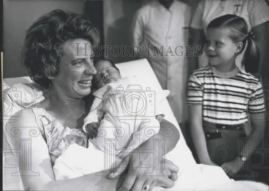 1970 Press Photo Daughter of Foreign Secretary of Federal Republic Walter Scheel - Historic Images