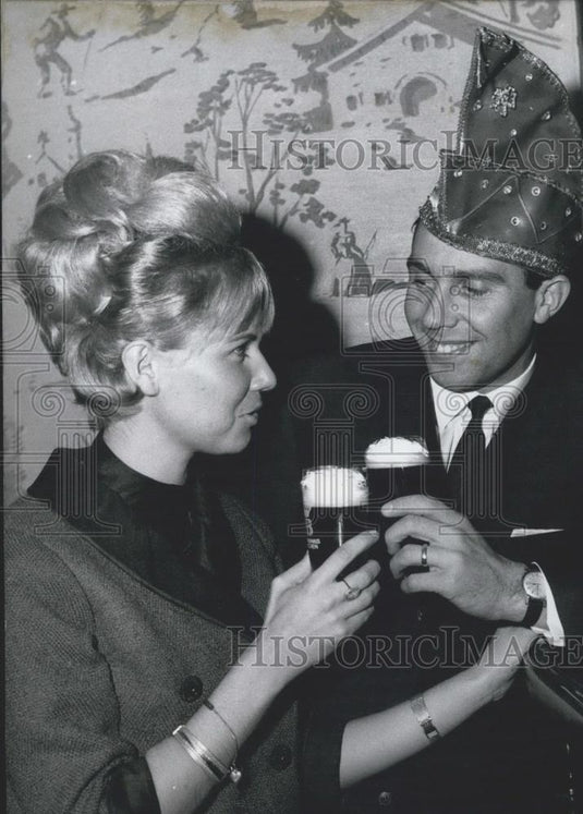 1965 Press Photo Annemarie Puchert New Carnival Princess Munich Festival - Historic Images