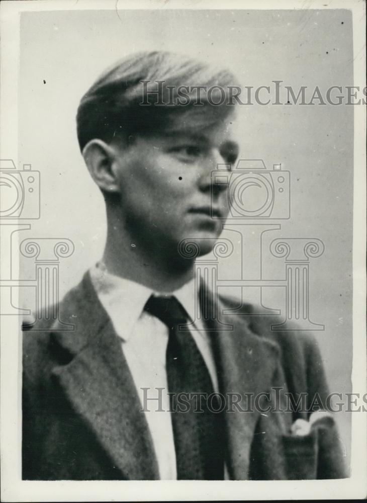 1953 Press Photo Richard Bryan Powell,witness at murder trial - Historic Images