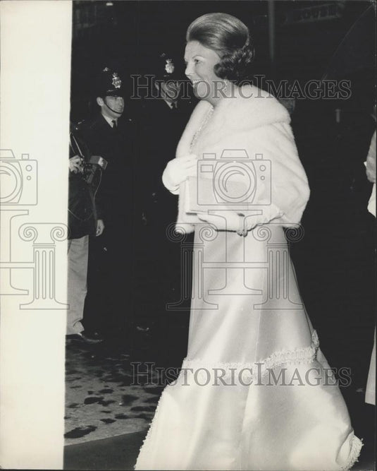 1970 Press Photo Princess Beatrix of Holland - Historic Images