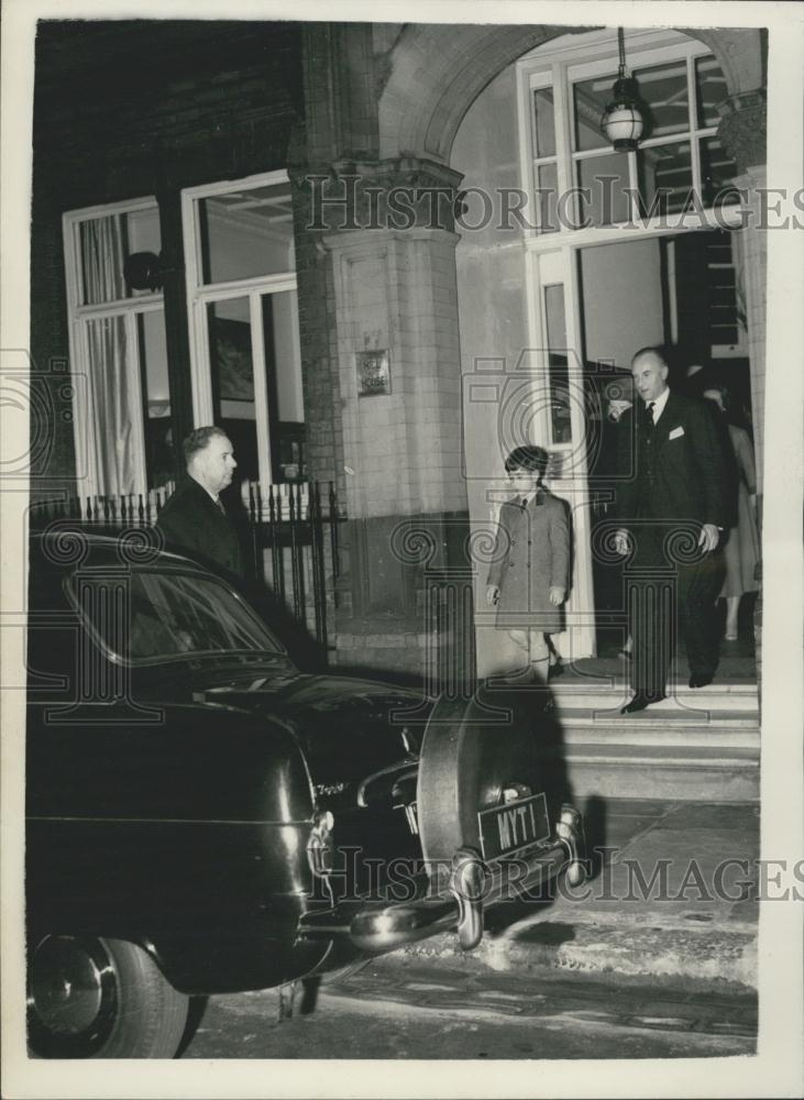 1957 Press Photo Prince Charles Goes to School - Historic Images