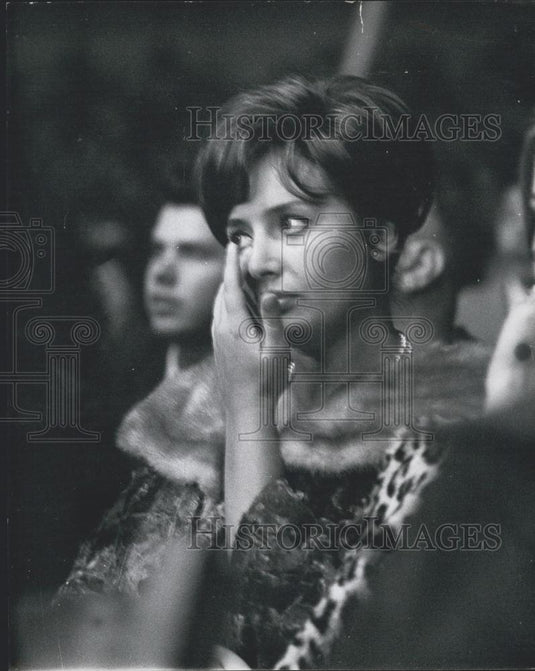 1961 Press Photo Miss Maria Scicolone, Sister of the Famous Actress Sophia Loren - Historic Images