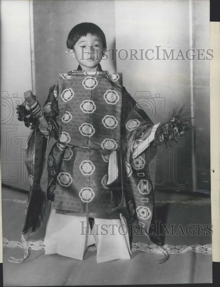 1964 Press Photo Prince Hiro of Japan - Historic Images