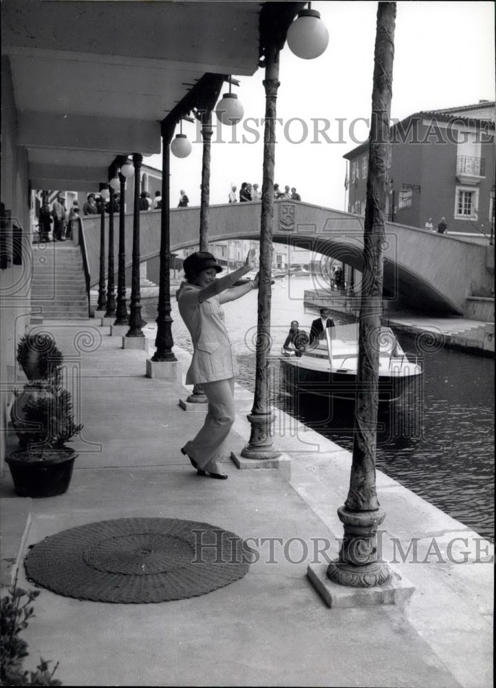 1971 Press Photo Miniature-Venezia built near St. Tropez at Cote D&#39;azur: - Historic Images