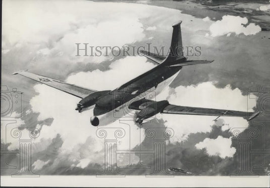 1960 Press Photo Breguet 1150 "Atlantic" Wins NATO's Contest For Patrolling Plan - Historic Images