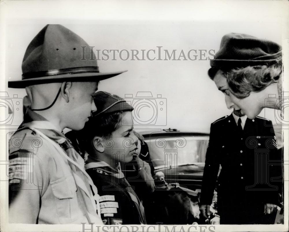 1959 Press Photo Princess Alexandra Attends Divine Service At St. John's Church - Historic Images