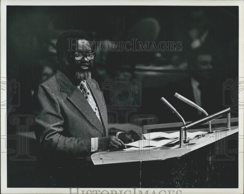 1978 Press Photo UN General Assembly Debates Nammbia - Historic Images