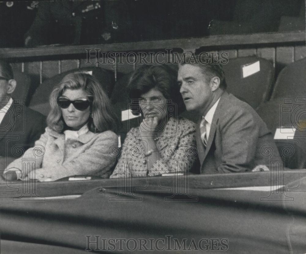 1968 Press Photo Sisters Of John And Robert Kennedy At Wimbledon Open - Historic Images