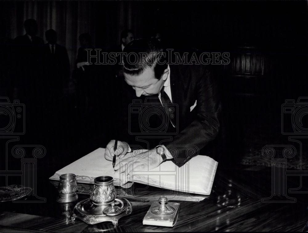 1969 Press Photo US amb to Hungary,Alfred Puhan - Historic Images