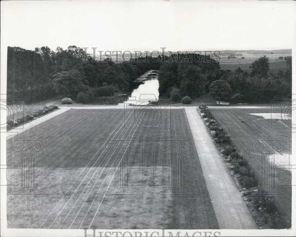 Press Photo View From Gordonstoun school Prince Charles will attend - Historic Images