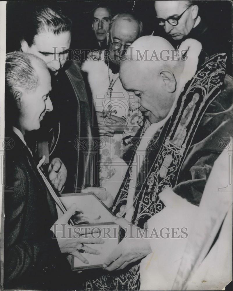 1958 Press Photo Pope John XXIII - Historic Images