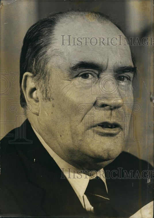 Press Photo Closeup Man Speaking Candid - Historic Images