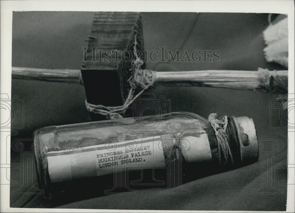 1953 Press Photo Princess Margaret To Get A Sea Note - Historic Images