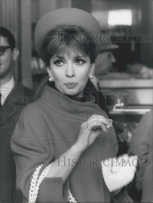 1967 Press Photo Italian actress Gina Lollobrigida - Historic Images