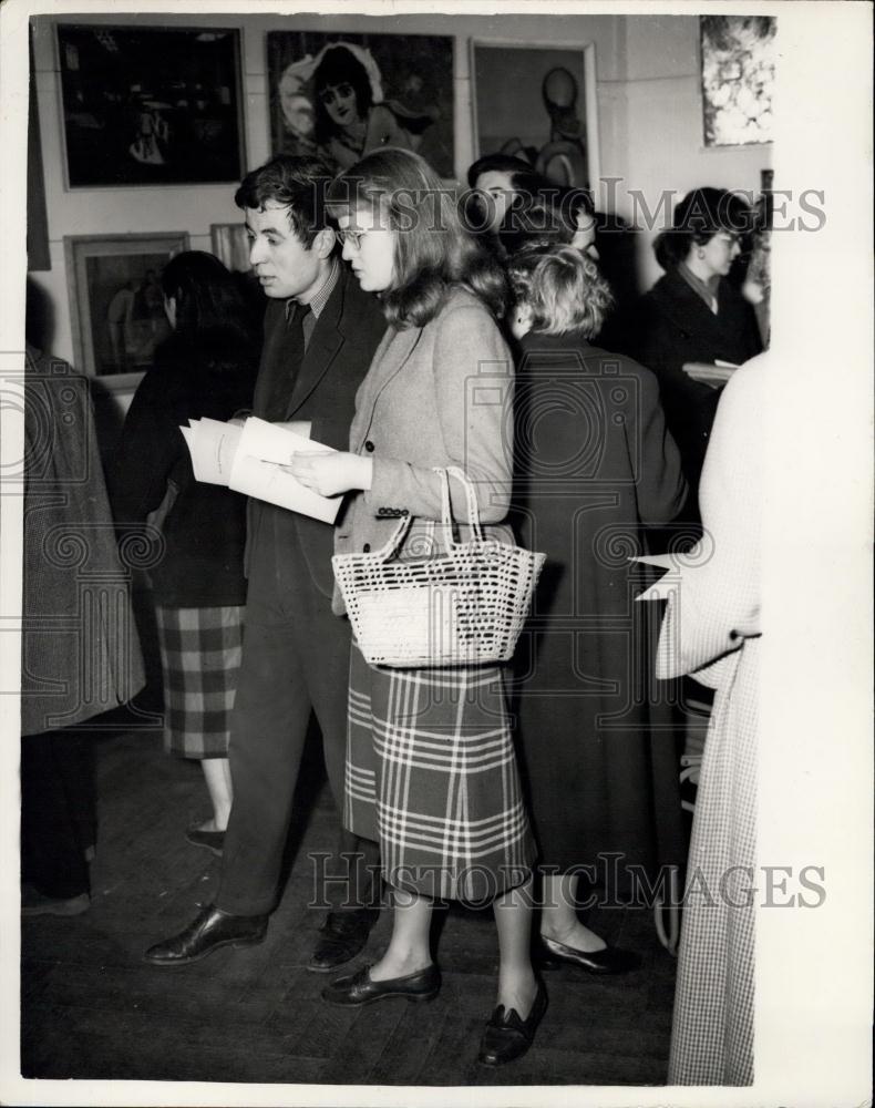 1953 Press Photo Sir John Rothenestein director of the Tate Gallery - Historic Images