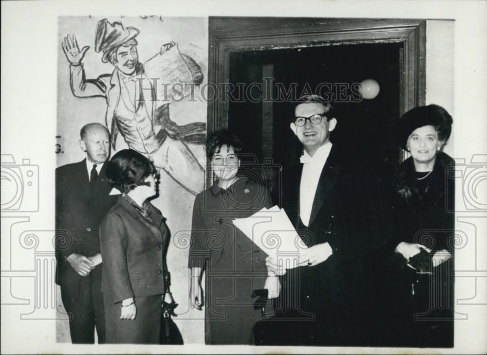 1965 Press Photo Mr. Pieter Van Vollenhoven &amp; Princess Margriet - Historic Images