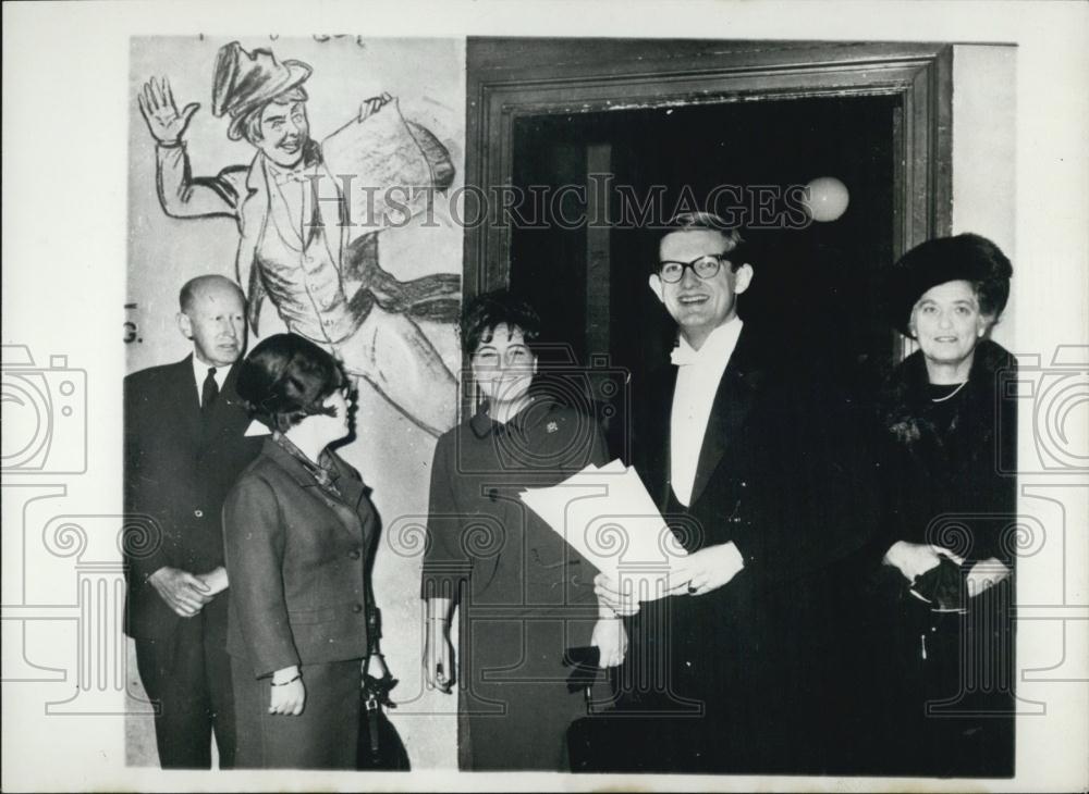 1965 Press Photo Mr. Pieter Van Vollenhoven & Princess Margriet - Historic Images