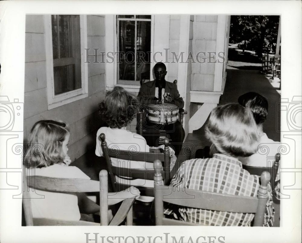 Press Photo S. Spriggs Parker, Liberian student at Defiance College in Ohio - Historic Images