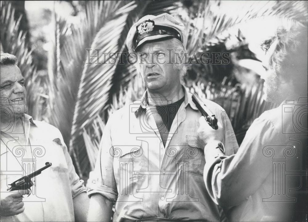 1971 Press Photo Actor Curd Jurgens "Captain Raubbein From st. Pauli" - Historic Images