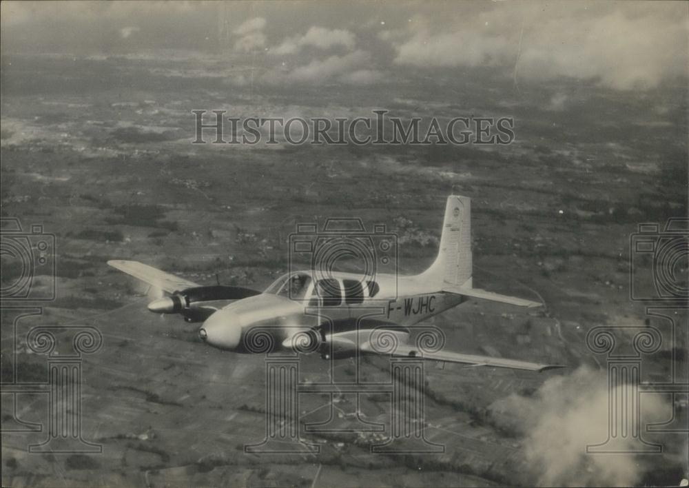 1961 Press Photo Prototype of the Turbo travel air - Historic Images