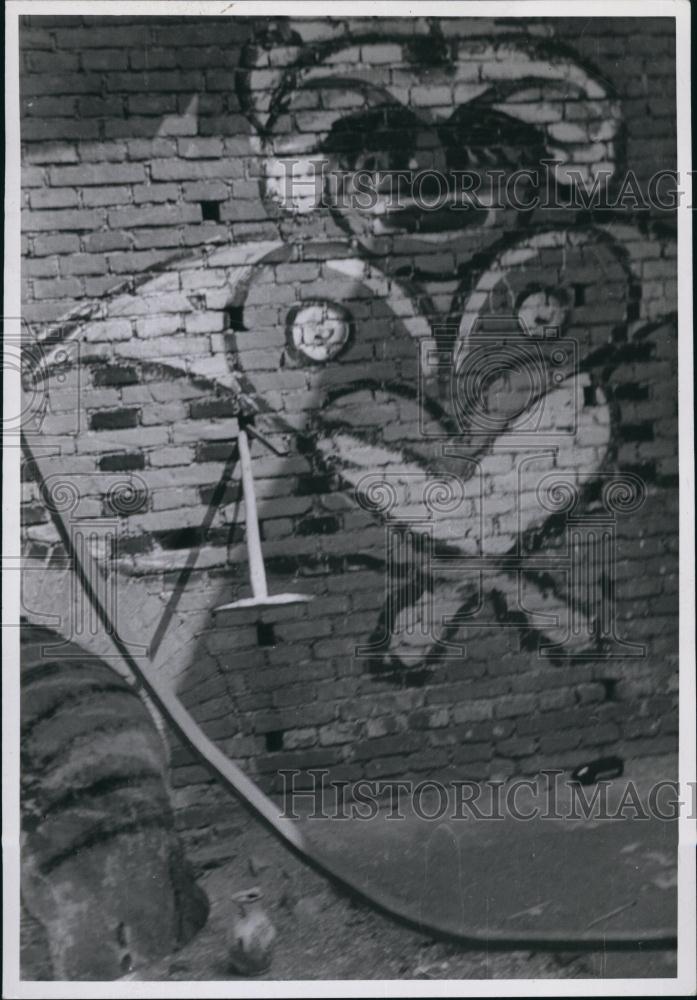 Press Photo Grafitti - Historic Images