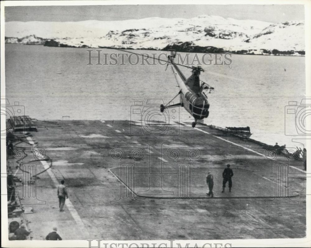 1955 Press Photo Mercy Missions Continue In Scotland - Historic Images