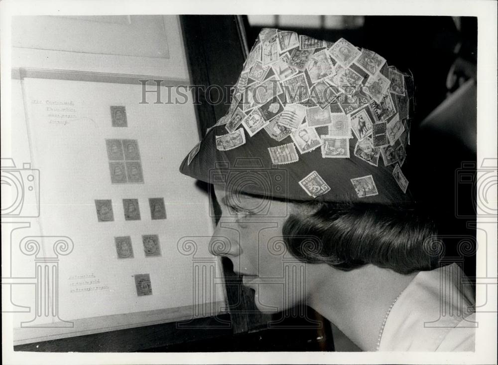 1960 Press Photo International Stamp Exhibition - Historic Images