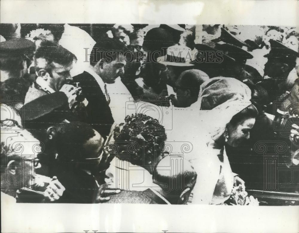 1965 Press Photo Mary Oppenheimer Marries In Johannesburg - Historic Images