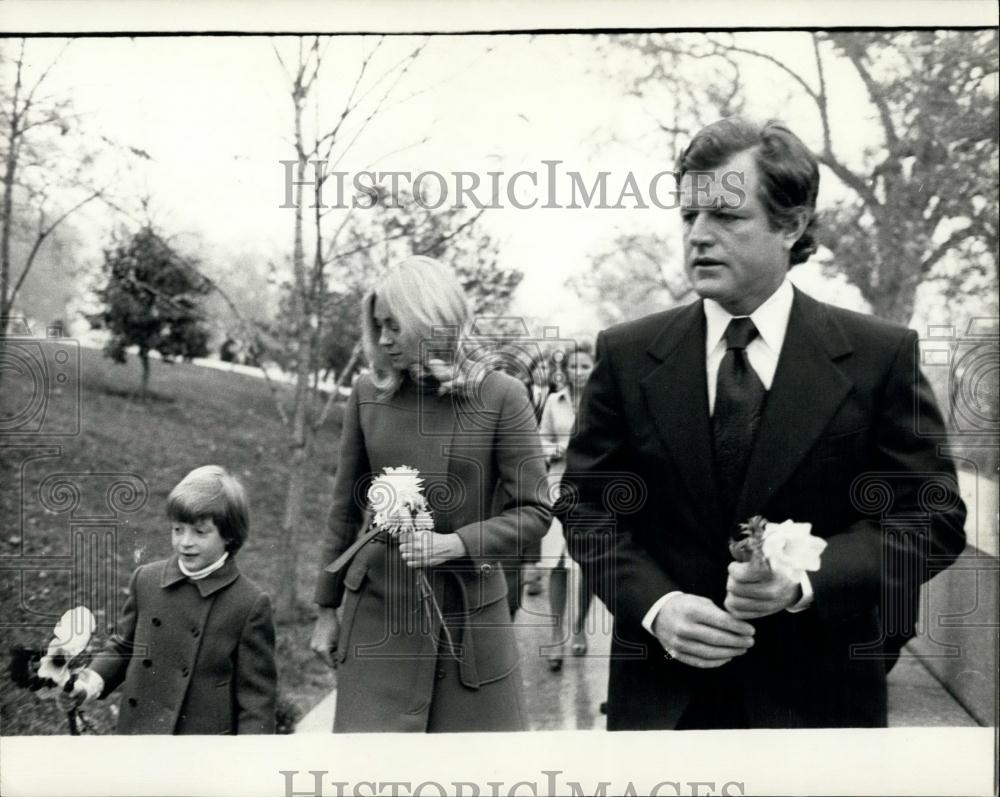 Press Photo Ted Kennedy - Historic Images