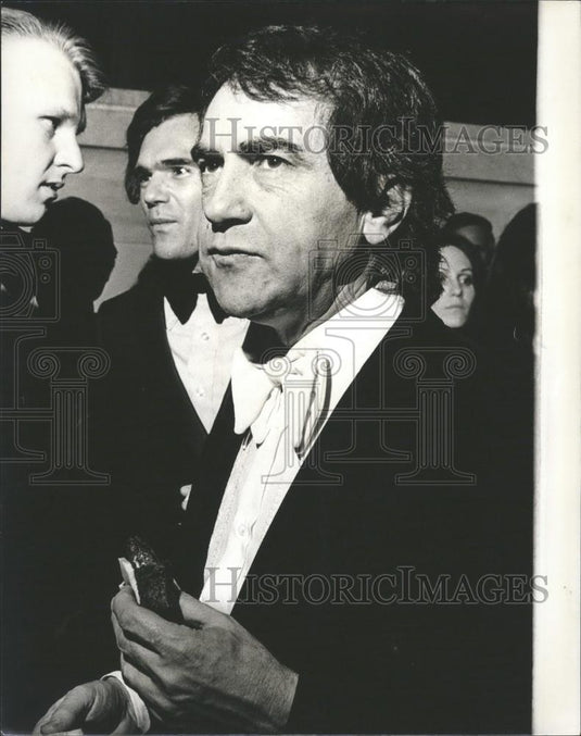 1973 Press Photo Joseph Papa, David Rabe, Boob Boob Room - Historic Images