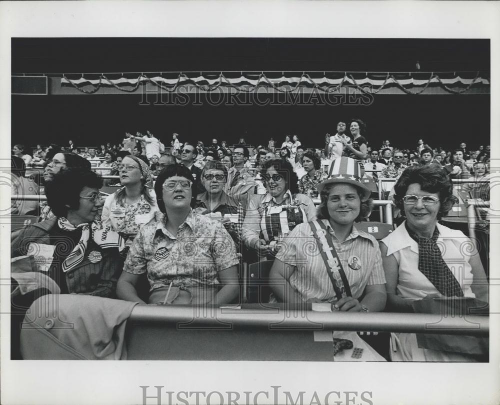 1976 Press Photo Bicentennial God Bless America Festival held at Yankee Stadium - Historic Images