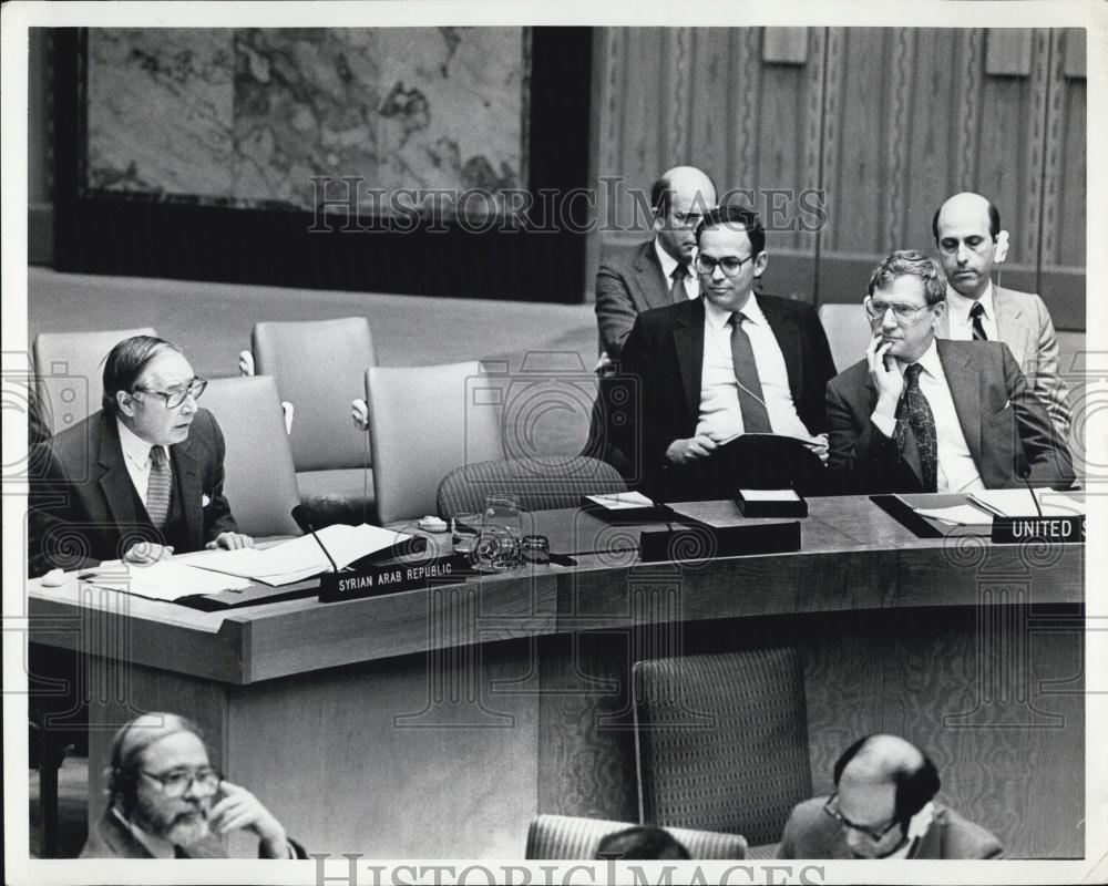 Press Photo Scene from the United Nations - Historic Images