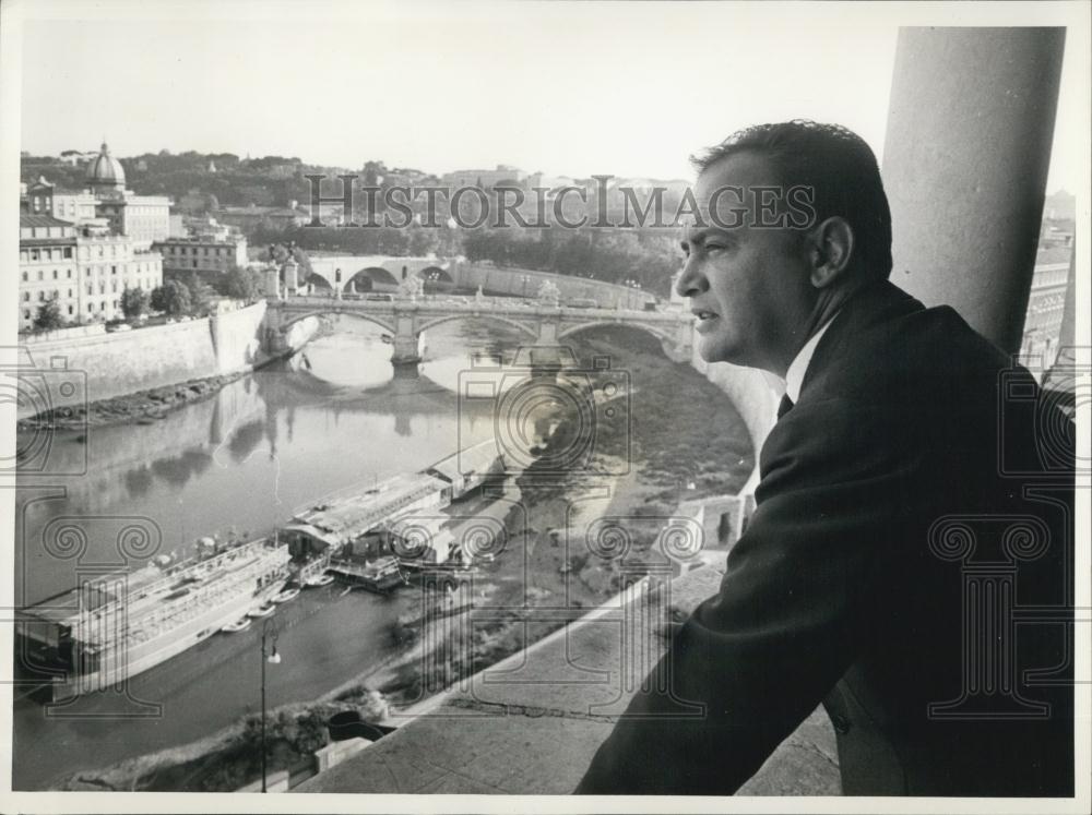 1962 Press Photo French actor,Raymond Pellegrin - Historic Images