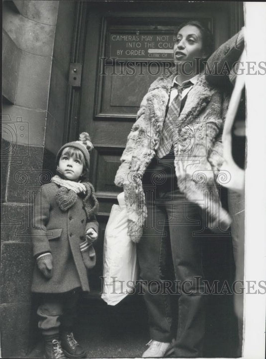 1981 Press Photo Lily And Maximillian Franosch/Peter Sutcliffe Murder Trial - Historic Images