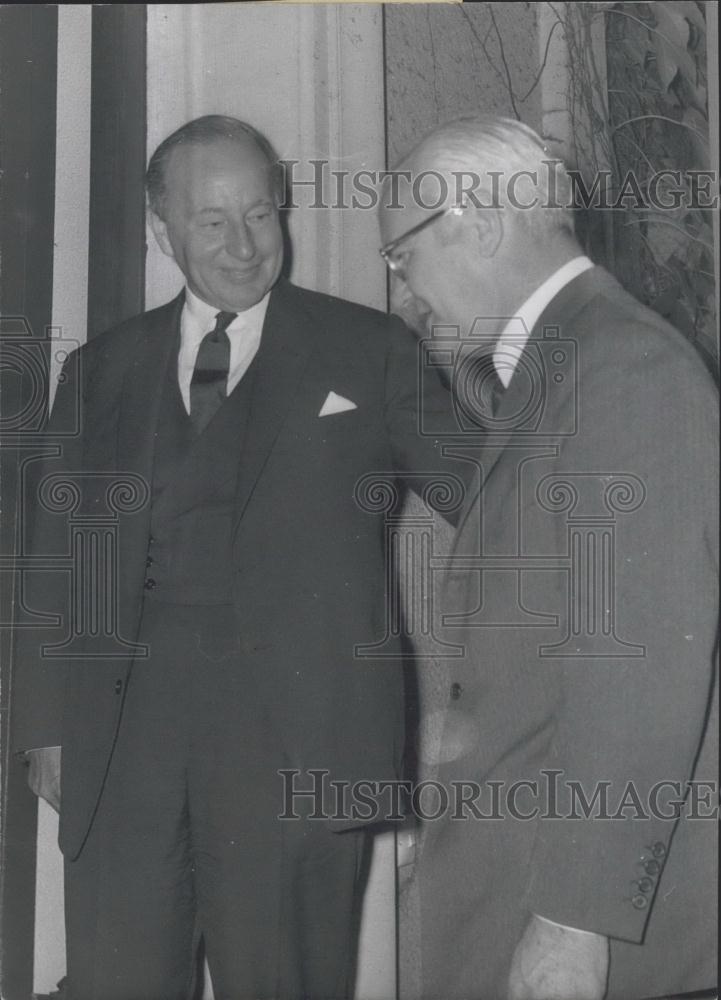 1970 Press Photo Today the four Ambassadors comes to the 7th speech about Berlin - Historic Images