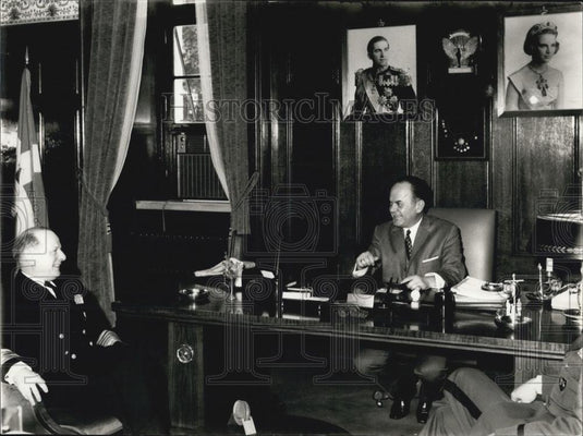 Press Photo US Admiral Rivero Commander of Allied Forces of Southeast Wing - Historic Images