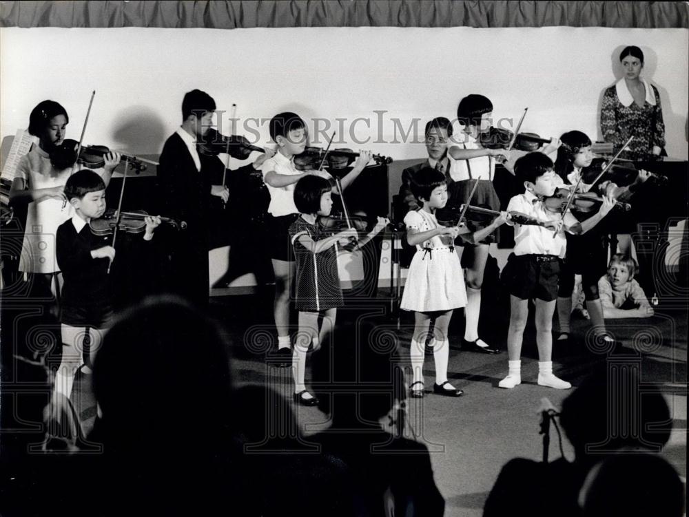 1973 Press Photo Institute International de houtes Etudes Musicals in Montana-C - Historic Images