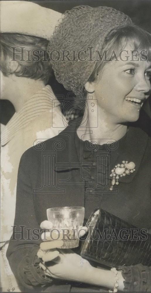 1965 Press Photo Liselotte Pulver, Bambi-prize-winner 1965 - Historic Images