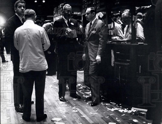 Press Photo New York stock exchange. - Historic Images