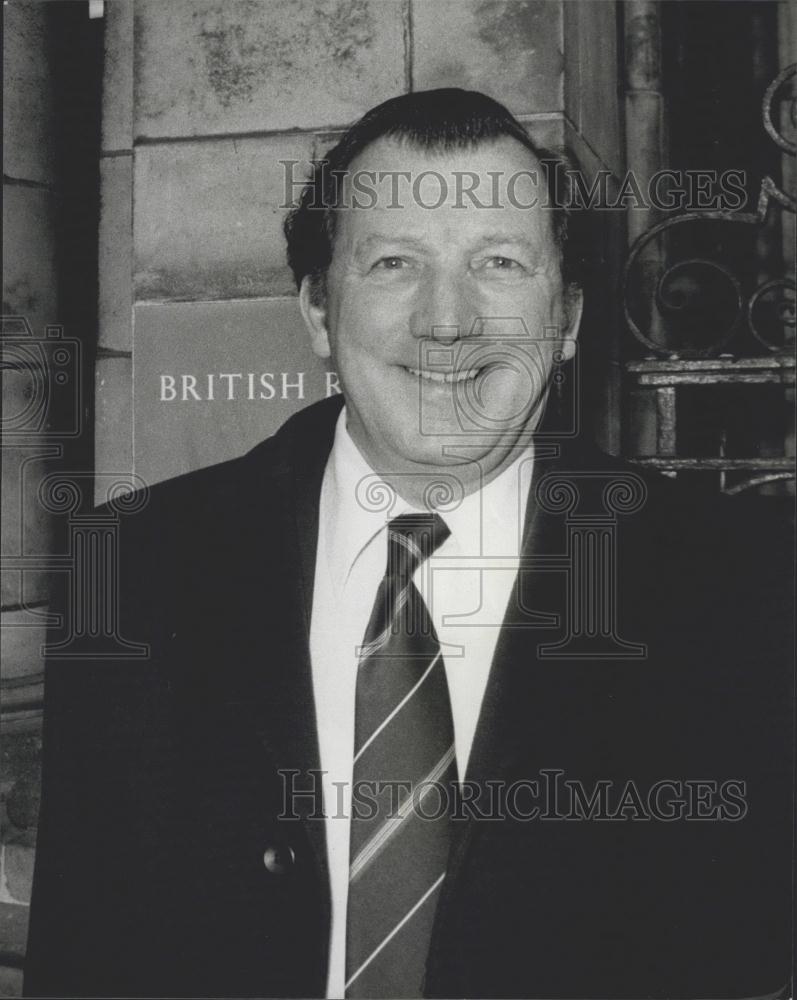 1979 Press Photo Ray Buckton Secretary Of Aslef Arrives At British Rail Board HQ - Historic Images