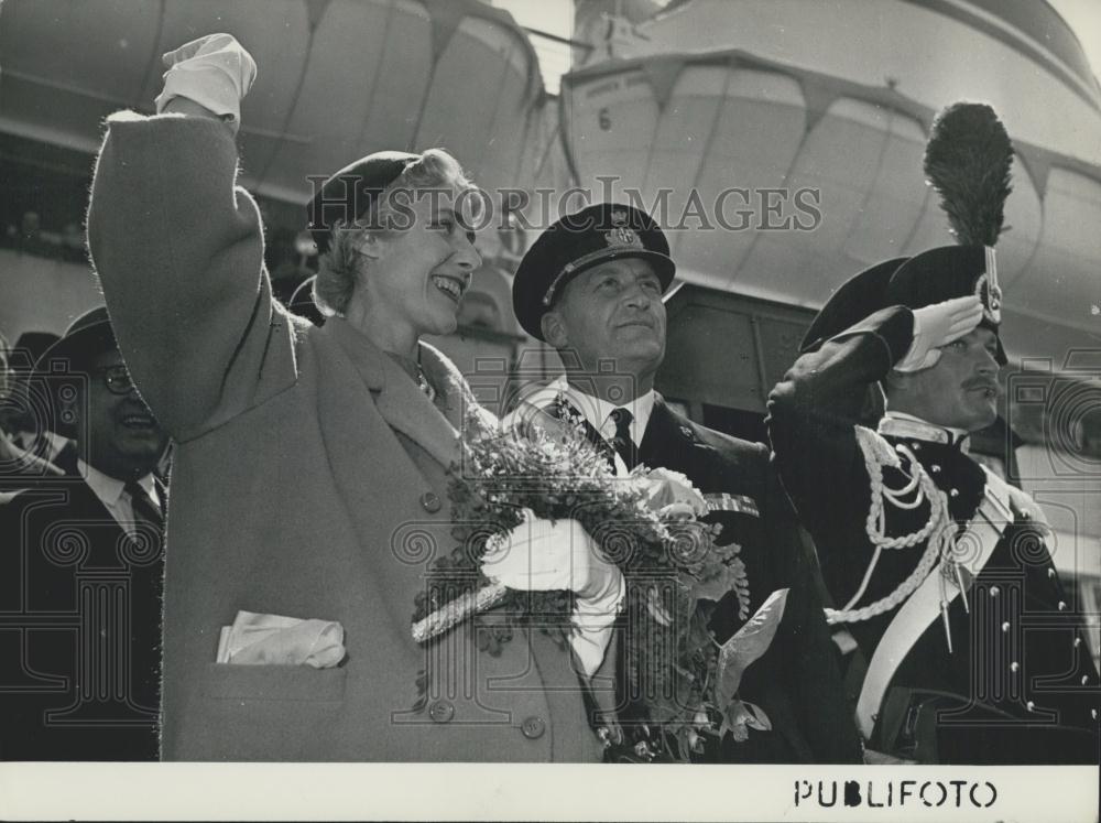 Press Photo American Ambassador Claire Booth Luce - Historic Images