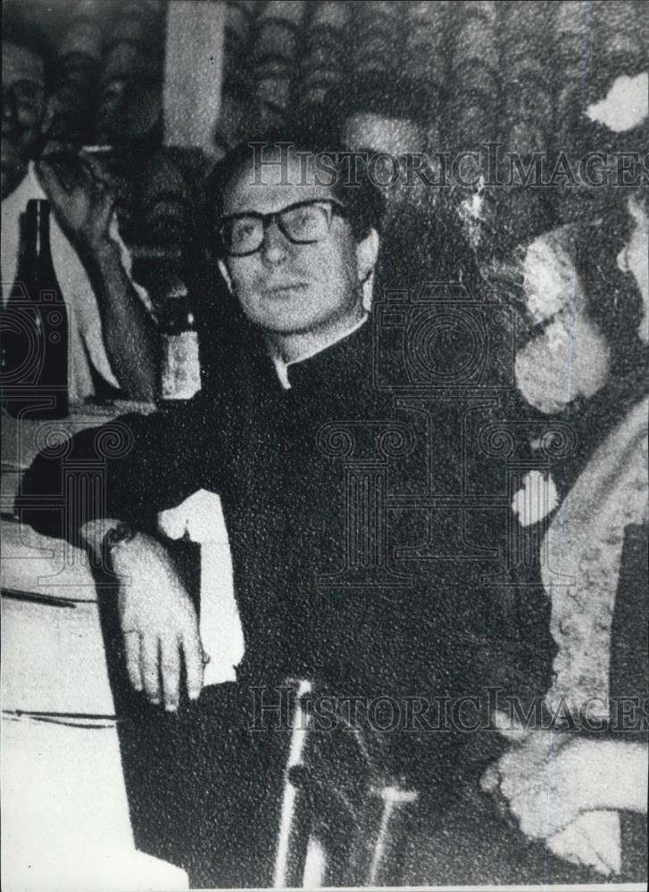 1940 Press Photo A priest - Historic Images